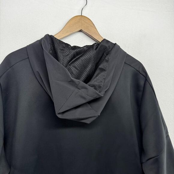 LA Kings Hoodie Men's XL Black Sweatshirt Graphic Adidas Tech pullover Training - Picture 8 of 9